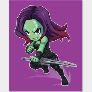 Gamora Chibi Posters and Art