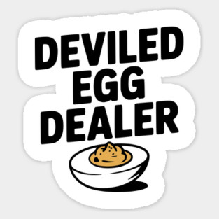 Deviled Egg Dealer Magnet