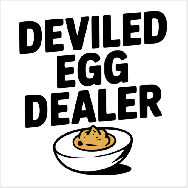 Deviled Egg Dealer Wall Art by Frank Ring