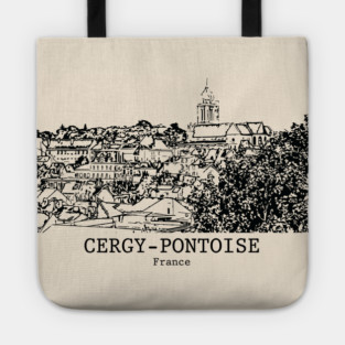 Cergy-Pontoise - France Tote