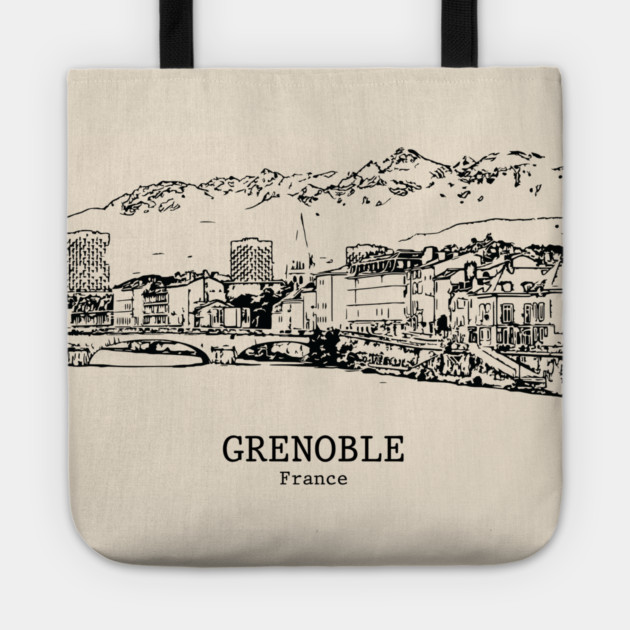 Grenoble - France Tote by Lakeric