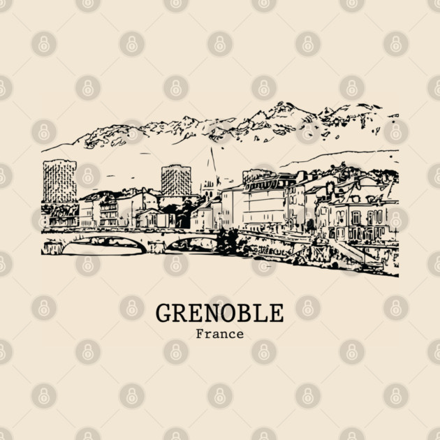 Grenoble - France by Lakeric