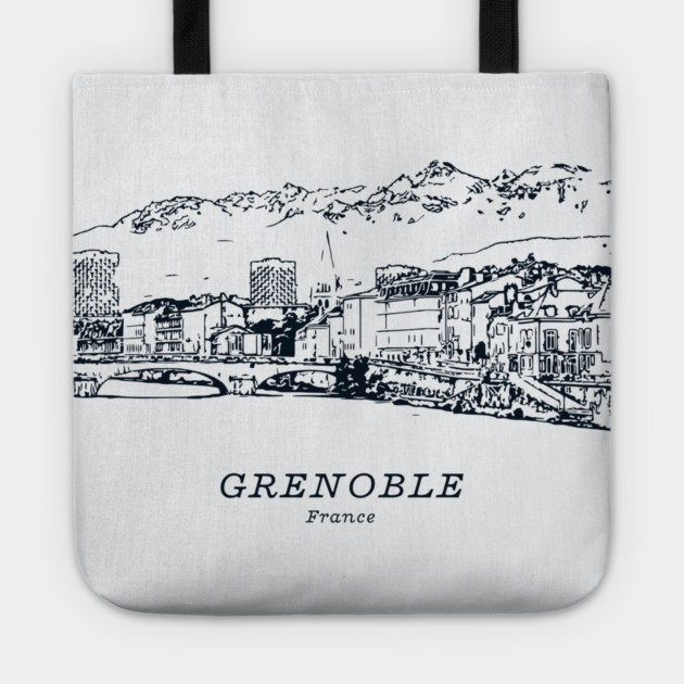 Grenoble - France Tote by Lakeric