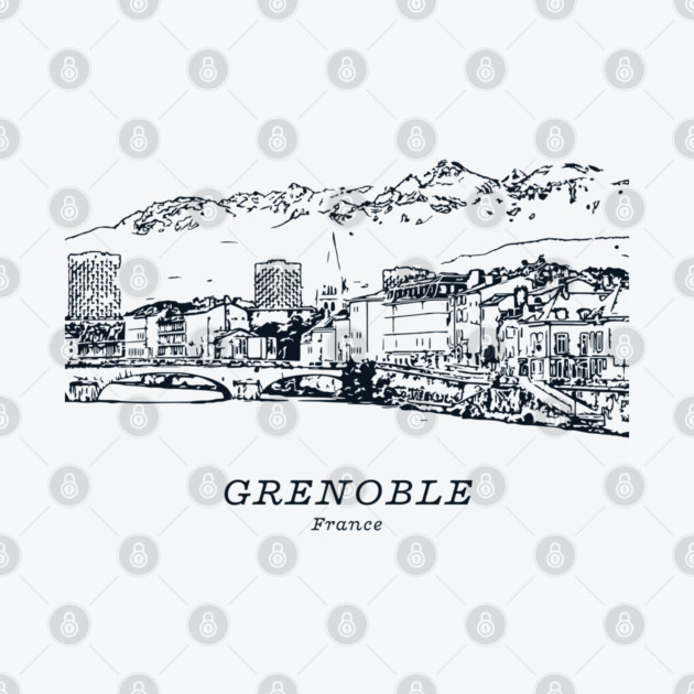 Grenoble - France by Lakeric