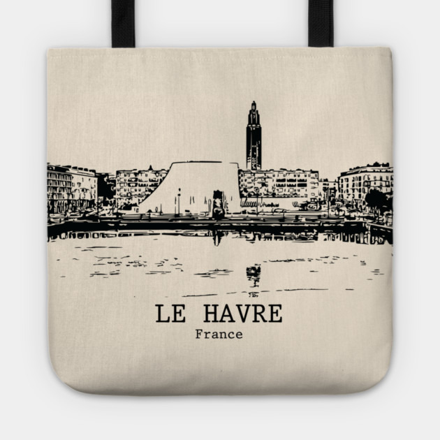 Le Havre - France Tote by Lakeric