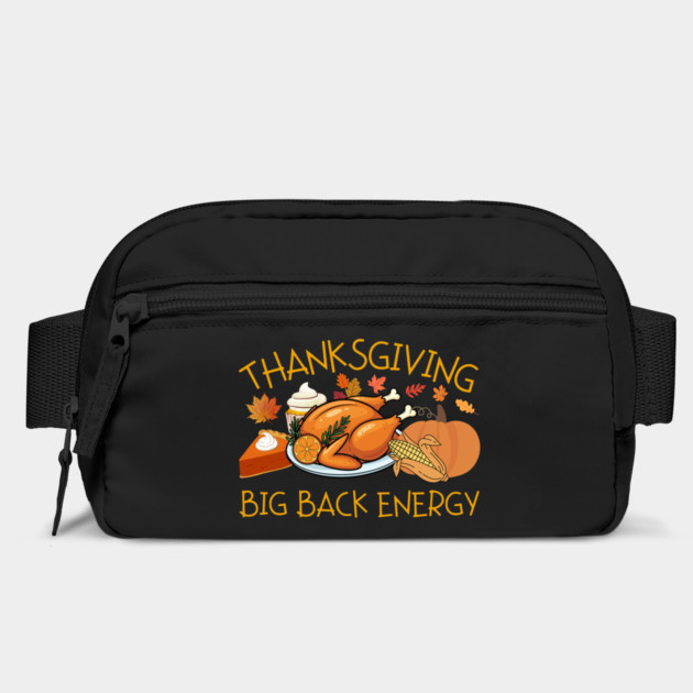 Thanksgiving Big Back Energy Feast by Creatifly Graphic Tees