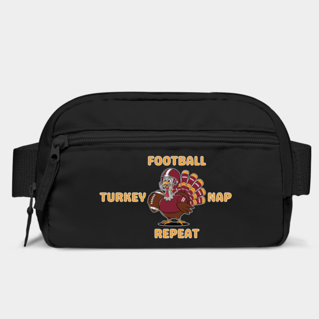 Football Turkey Nap Repeat Vibes by Creatifly Graphic Tees