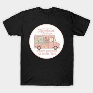 Benny's Moonbeam Ice Cream Truck - Benson Boone T-Shirt