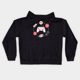Love Gaming Love Sports Kids Hoodie