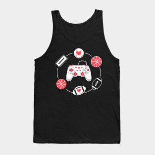 Love Gaming Love Sports Tank Top