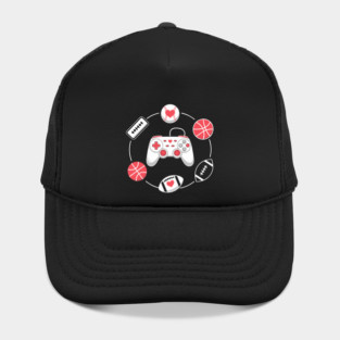 Love Gaming Love Sports Hat