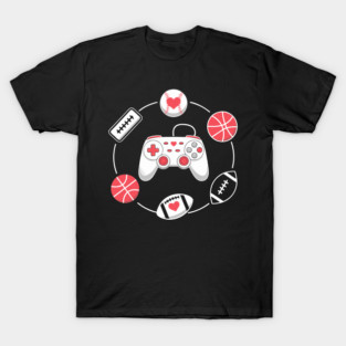 Love Gaming Love Sports T-Shirt
