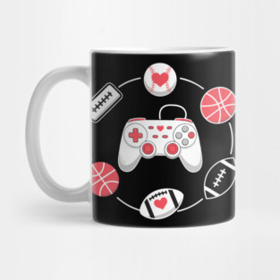 Love Gaming Love Sports Mug