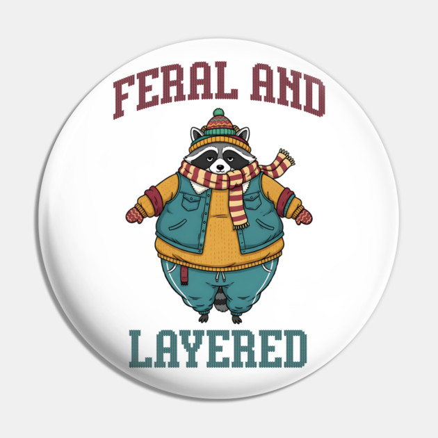 Raccoon Feral And Layered, how to keep warm in winter Pin by Luxinda