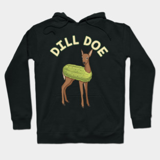 Dill Doe Pickle Deer Hoodie
