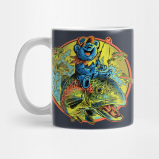 Reel Grateful Trout Rodeo Mug