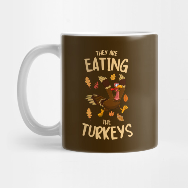 Funny Panicked Thanksgiving Turkey by Creatifly Graphic Tees
