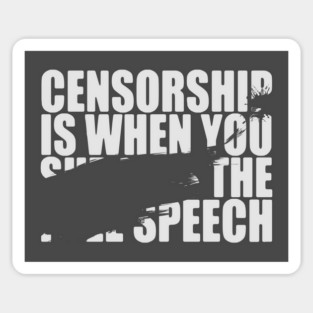 Censorship Definition Sticker