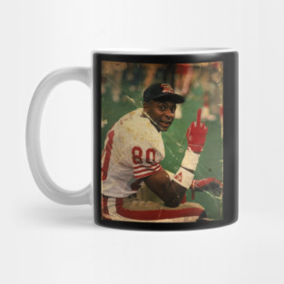 Jerry Rice vintage 90s Middle Finger Mug