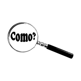 Portuguese Magnifying Glass “How?” (Como?) T-Shirt