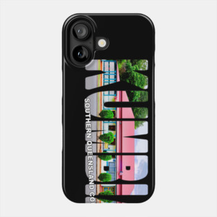KUMBIA Southern Queensland Country - Pub Hotel at Sunset Australia Phone Case