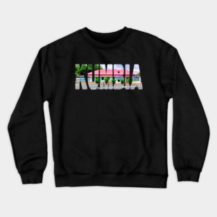KUMBIA Southern Queensland Country - Pub Hotel at Sunset Australia Crewneck Sweatshirt