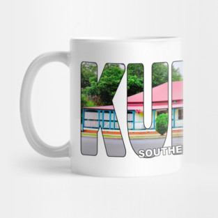 KUMBIA Southern Queensland Country - Pub Hotel at Sunset Australia Mug