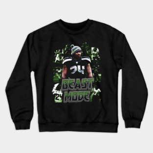 Marshawn Lynch Beast Mode Crewneck Sweatshirt