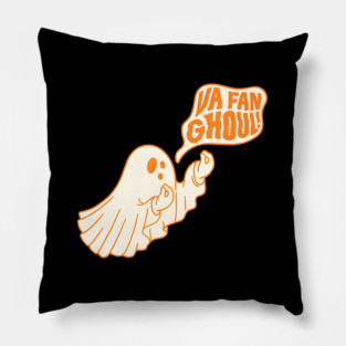 Va Fan Ghoul Halloween Ghost Pillow