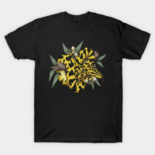 Yellow Carpet Python with Eucalyptus T-Shirt