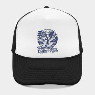 The Warung Outpost Adult Drinking at Animal Kingdom Orlando Distressed Look Hat