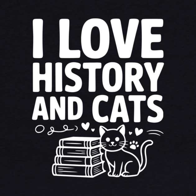I Love History and Cats by Frank Ring