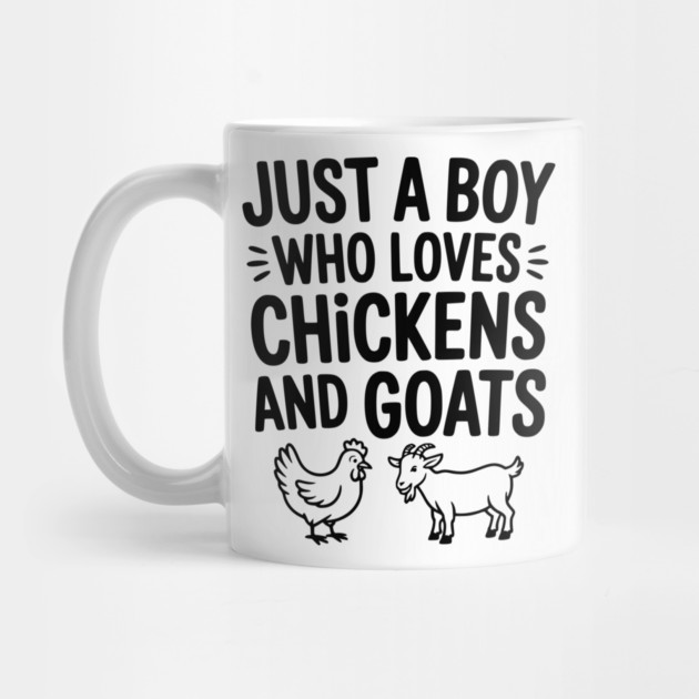 Just a Boy Who Loves Chickens and Goats by Frank Ring