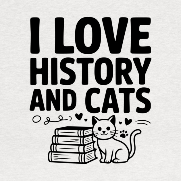 I Love History and Cats by Frank Ring