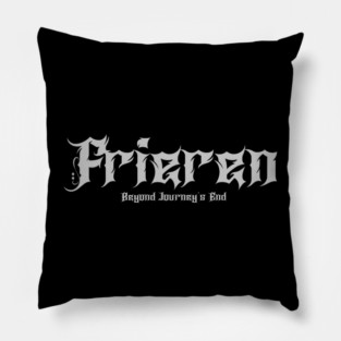 Frieren Goethe typeface Pillow