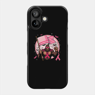 Bigfoot Pink Ribbon Breast Month Phone Case