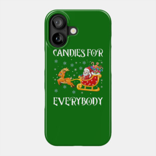 Candy Filled Santa Sleigh Fun Phone Case