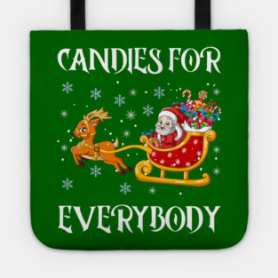 Candy Filled Santa Sleigh Fun Tote