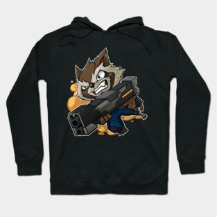 Rocket Raccoon Chibi Hoodie
