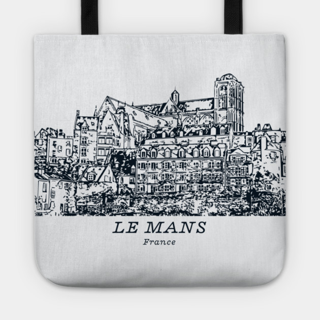 Le Mans - France Tote by Lakeric