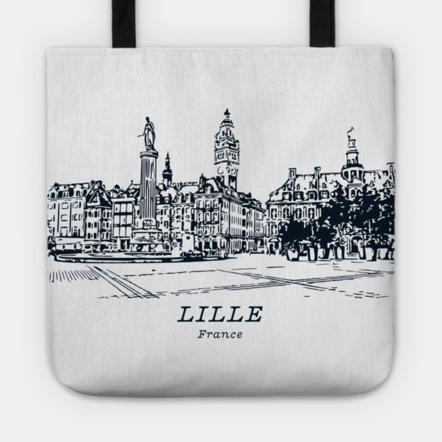 Lille - France Tote by Lakeric