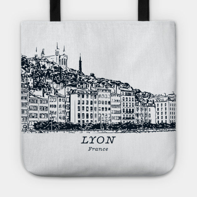 Lyon - France Tote by Lakeric