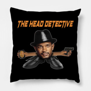 The Head Detective - In Living Color Pillow