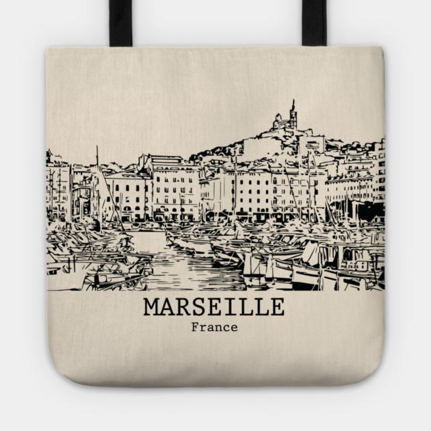 Marseille - France Tote by Lakeric