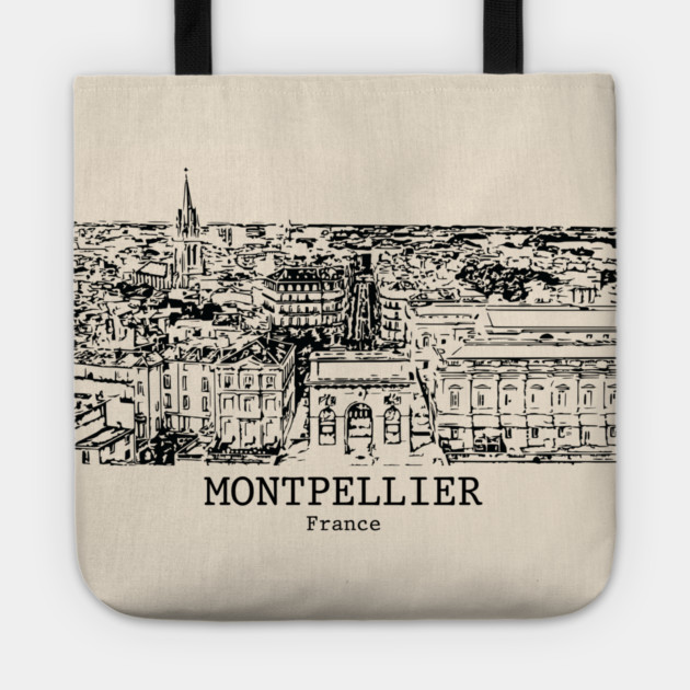 Montpellier - France Tote by Lakeric