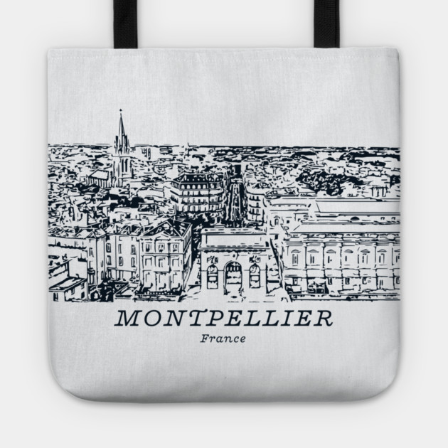 Montpellier - France Tote by Lakeric