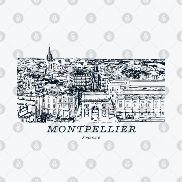 Montpellier - France by Lakeric