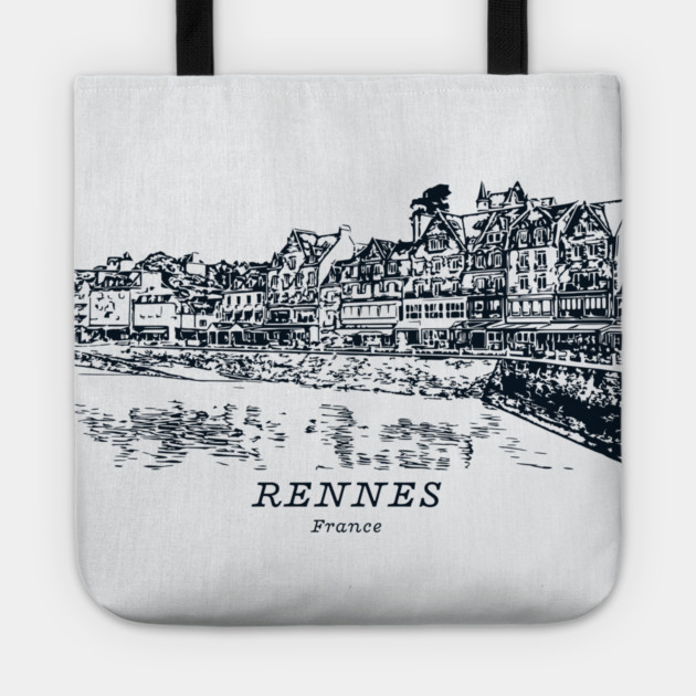 Rennes - France Tote by Lakeric