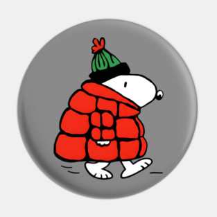 Snoopy Christmas Pin