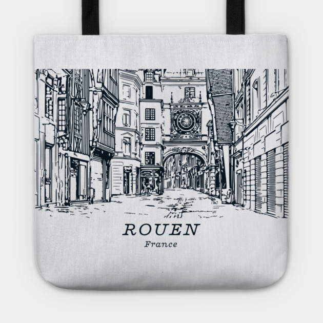 Rouen - France Tote by Lakeric